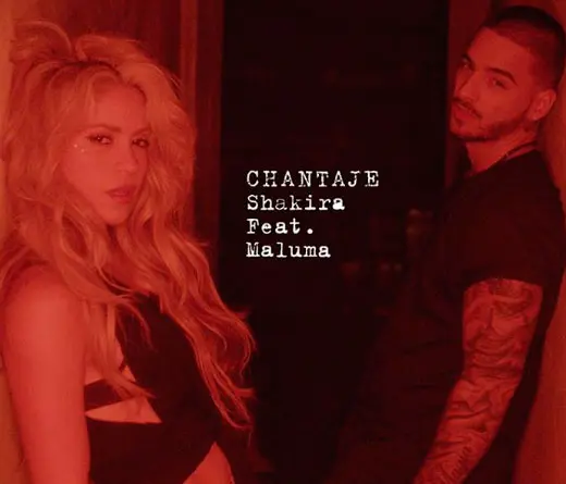 Escuch a Shakira y Maluma juntos haciendo Chantaje. 